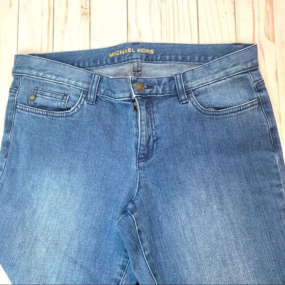Michael Kors Women’s  Skinny Blue Jeans Size 10 - Picture 3 of 8